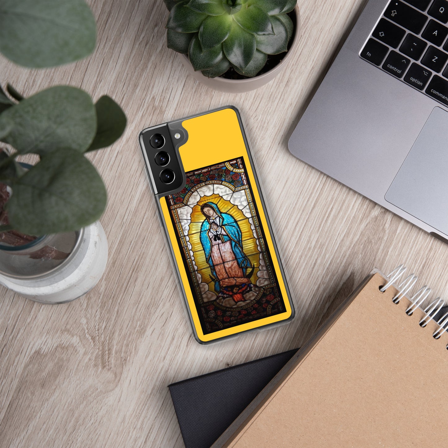Our Lady of Guadalupe Clear Samsung®Case