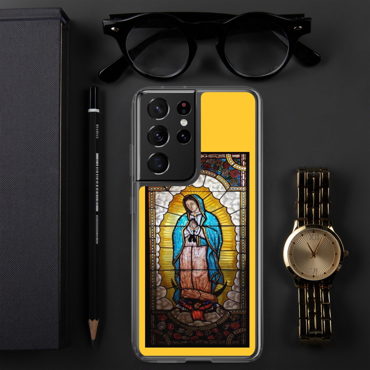 Our Lady of Guadalupe Clear Samsung®Case