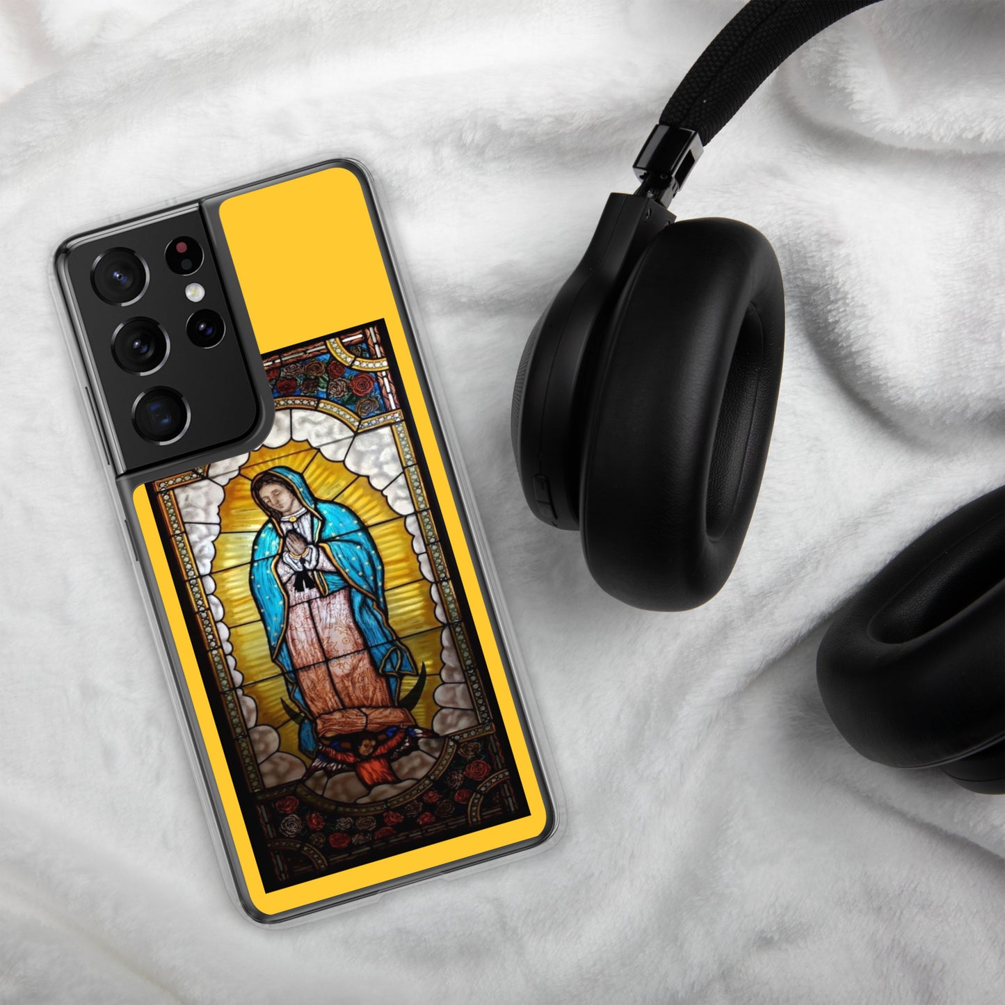 Our Lady of Guadalupe Clear Samsung®Case