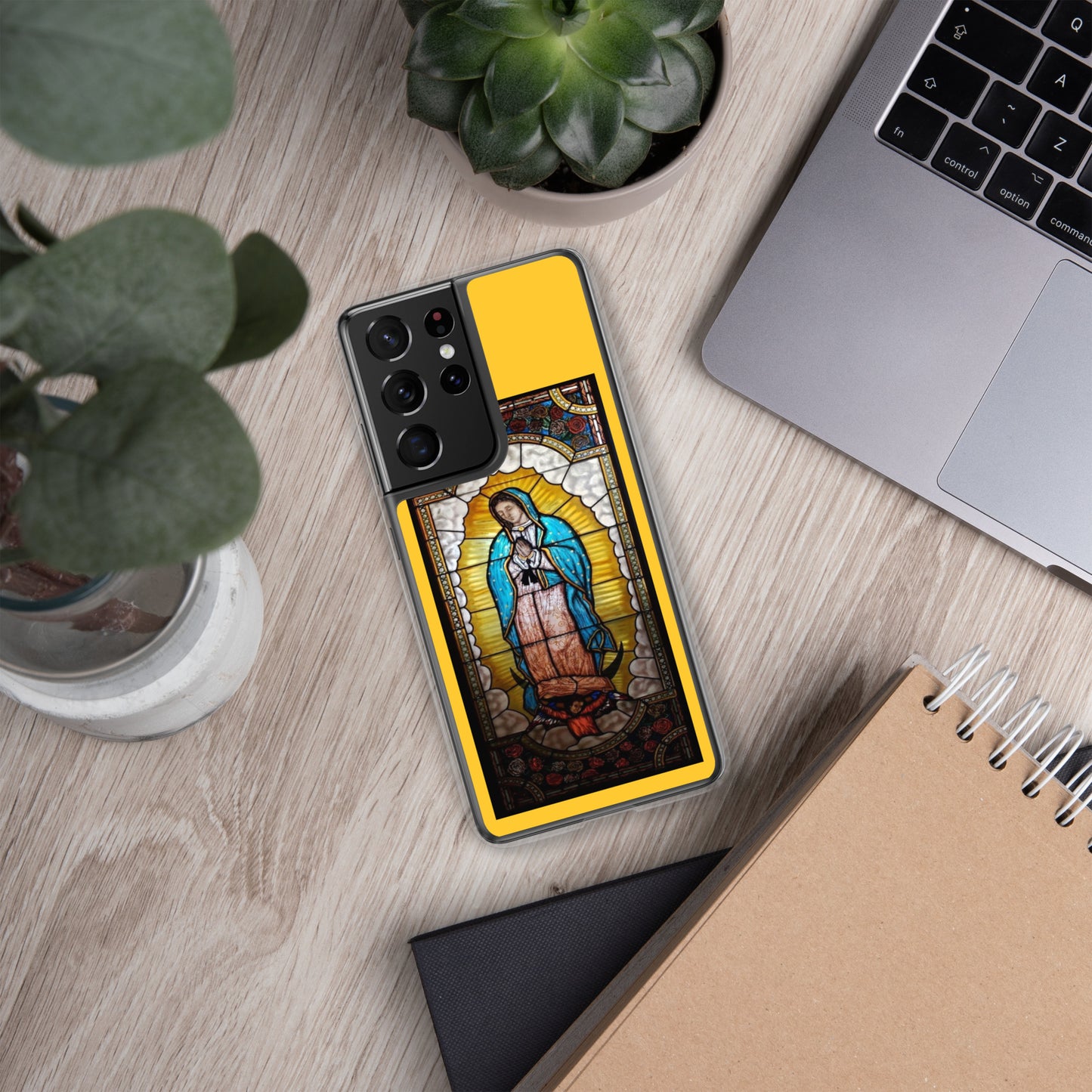 Our Lady of Guadalupe Clear Samsung®Case