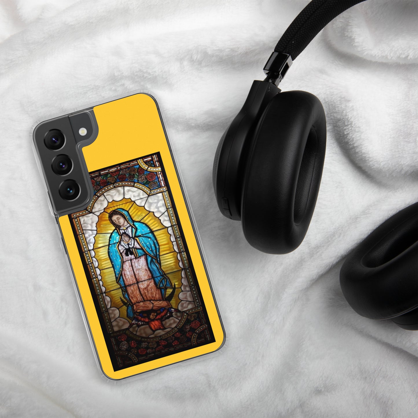 Our Lady of Guadalupe Clear Samsung®Case