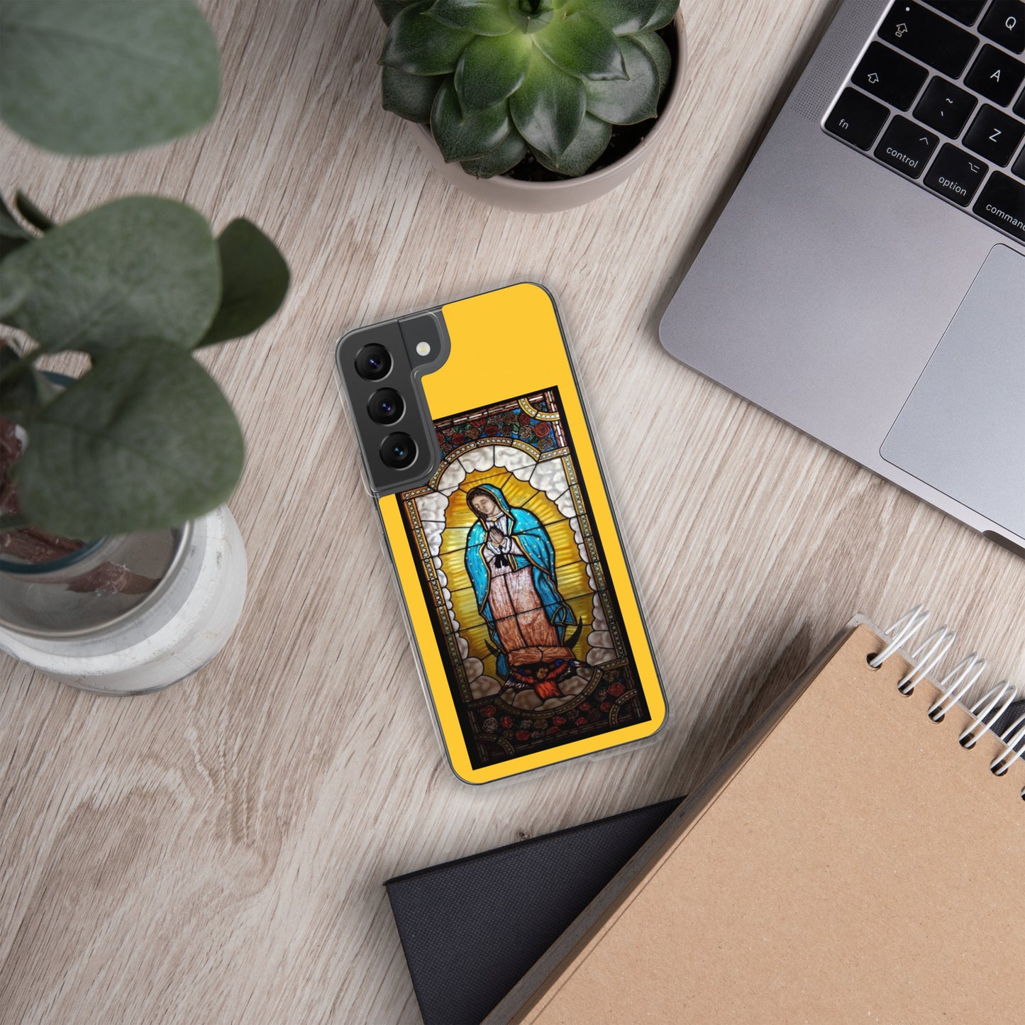 Our Lady of Guadalupe Clear Samsung®Case