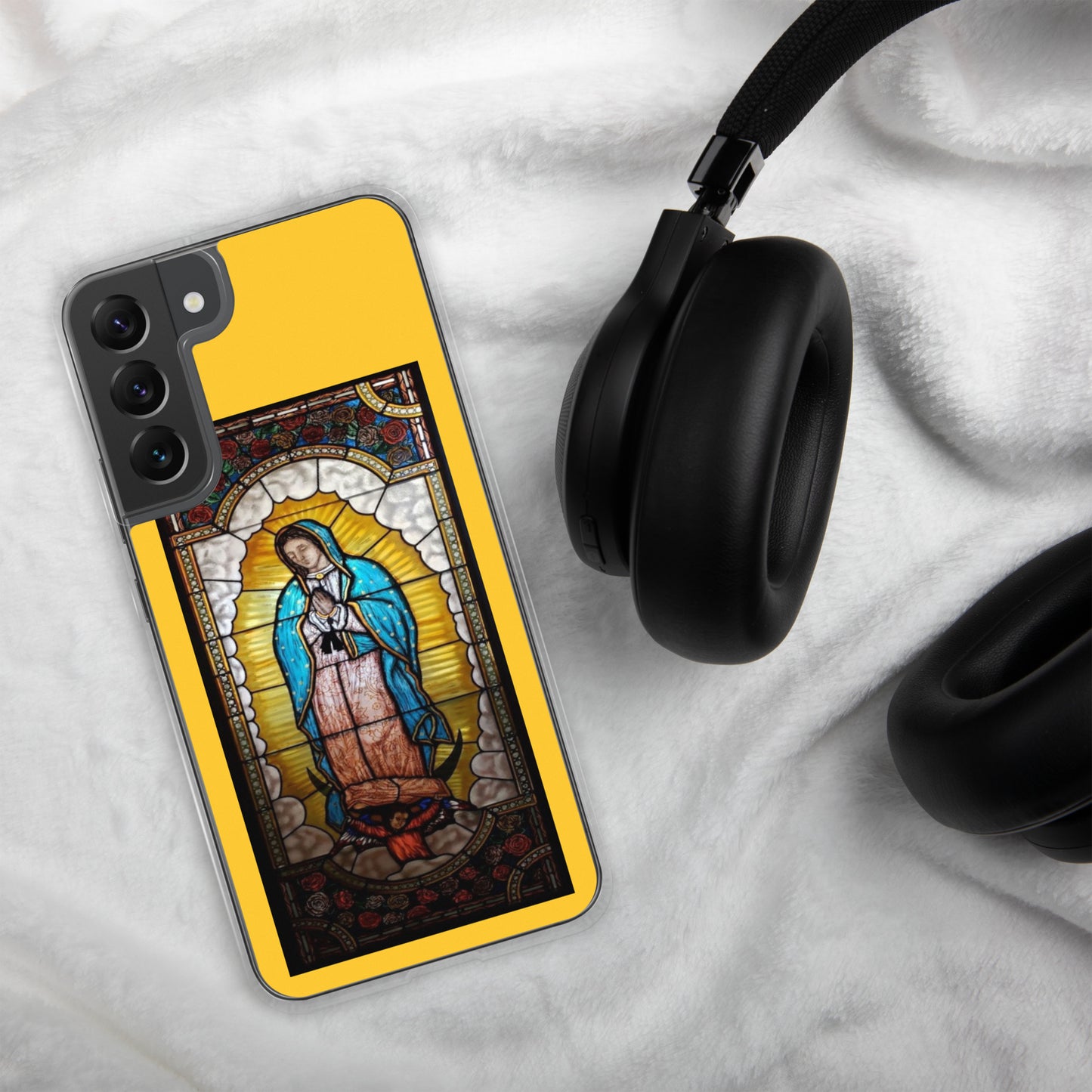 Our Lady of Guadalupe Clear Samsung®Case