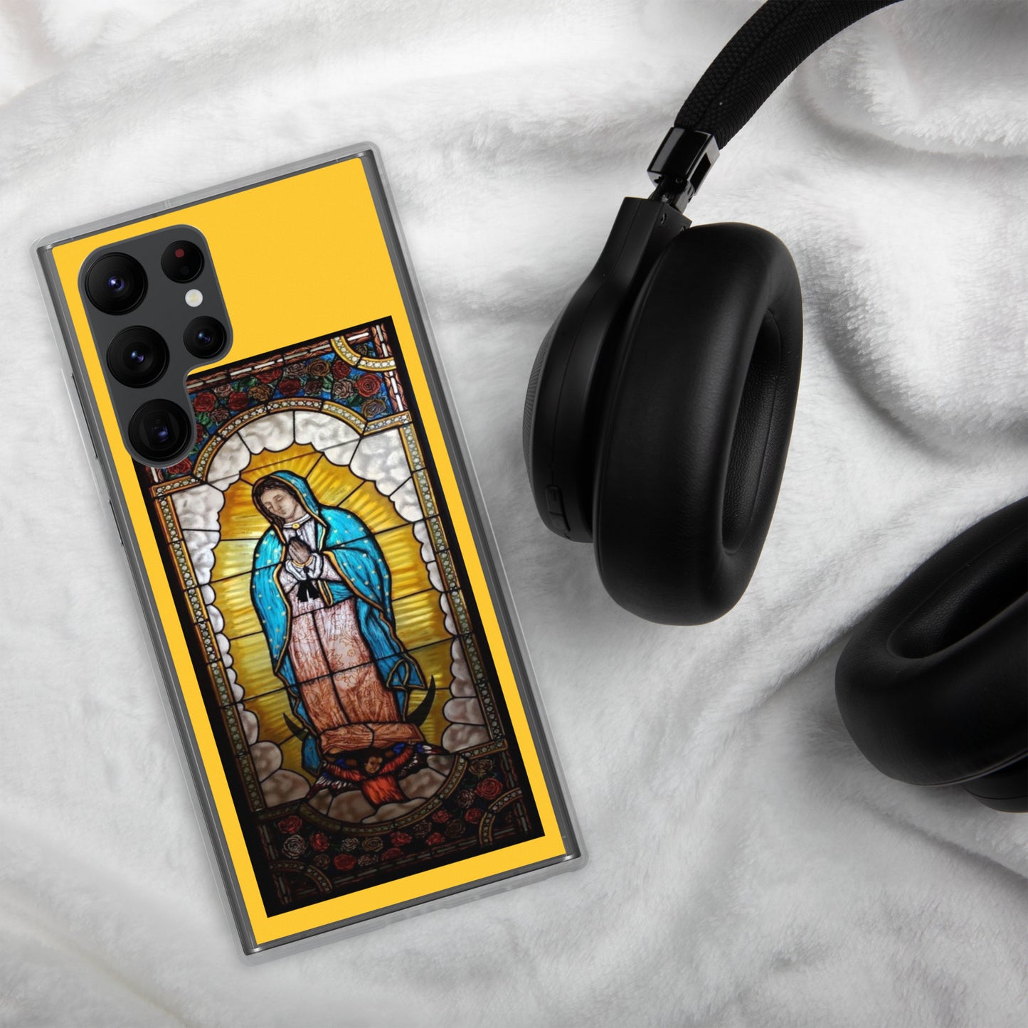 Our Lady of Guadalupe Clear Samsung®Case