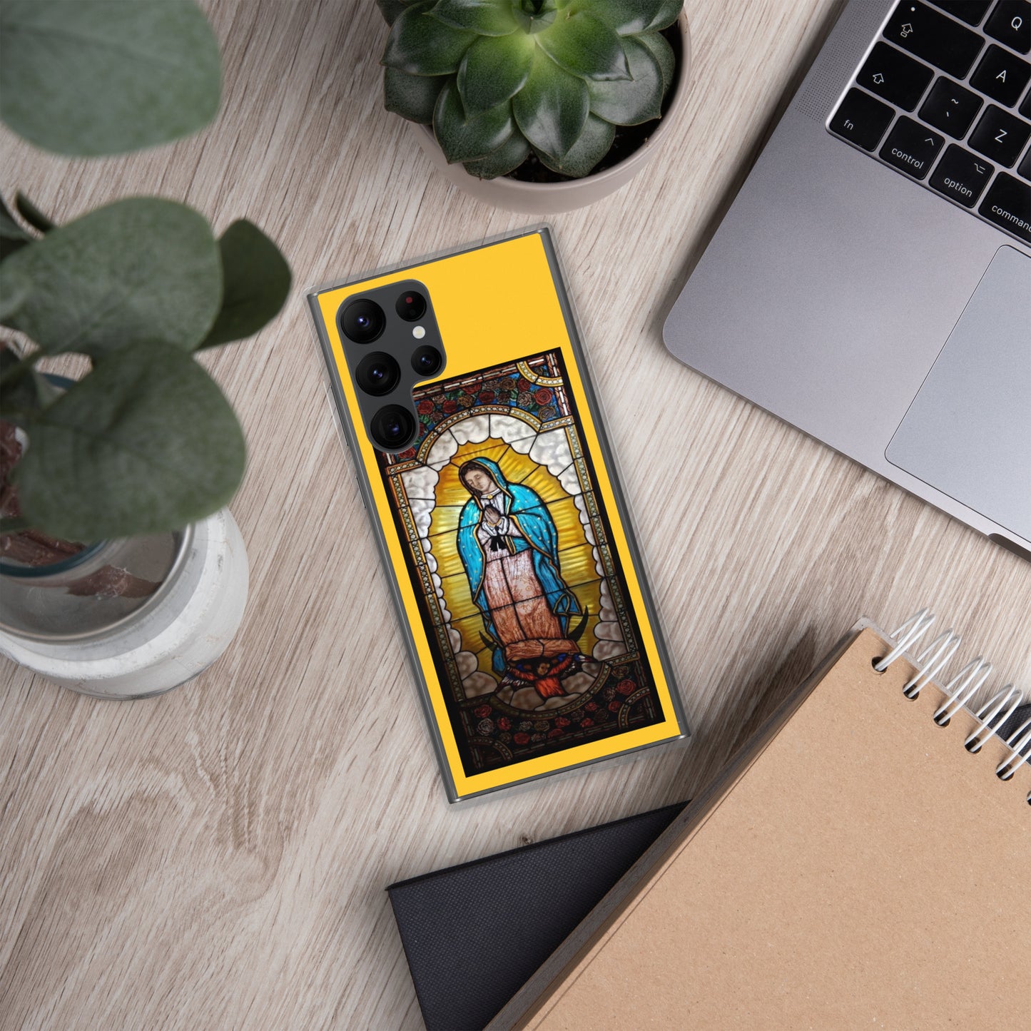 Our Lady of Guadalupe Clear Samsung®Case
