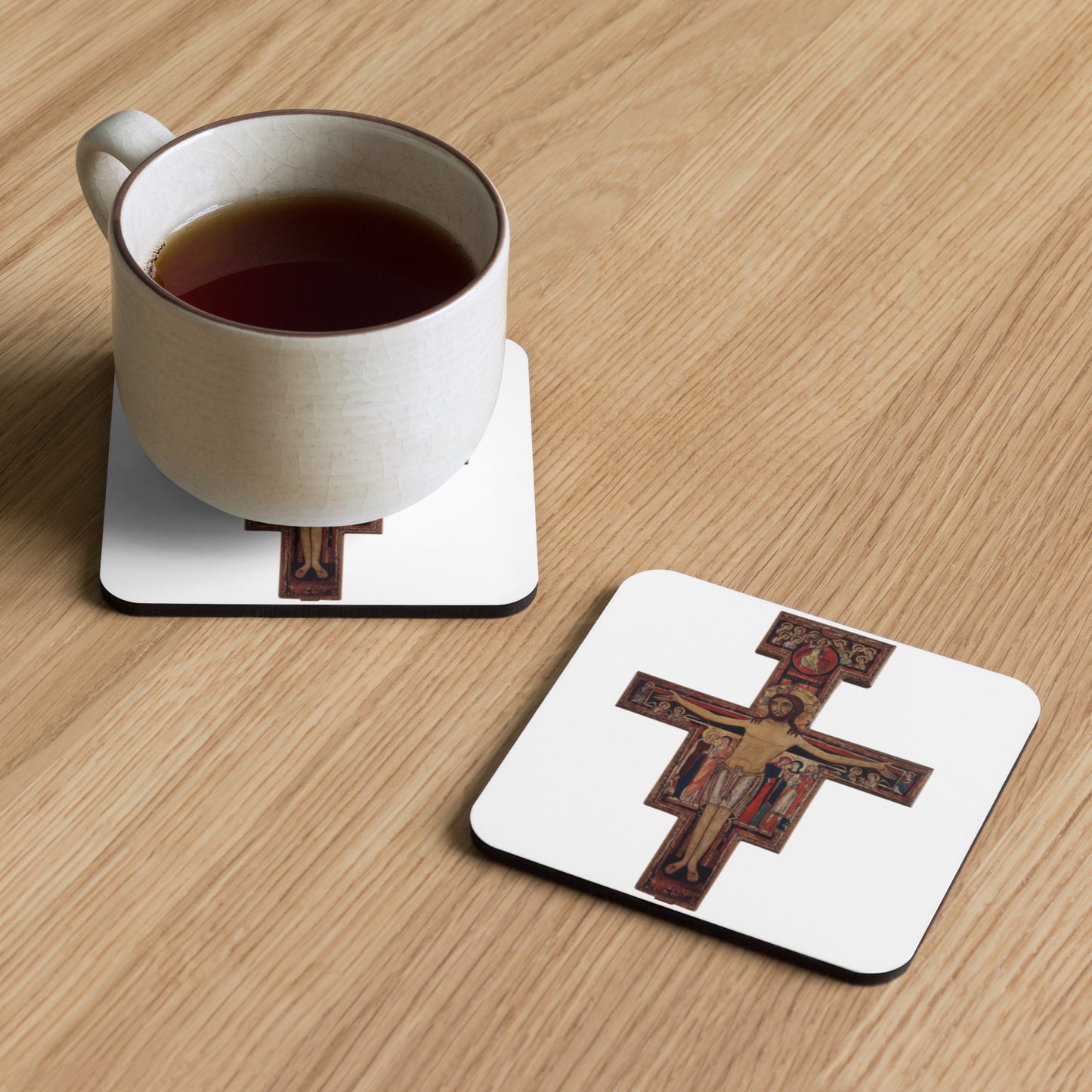 San Damiano Crucifix Coaster