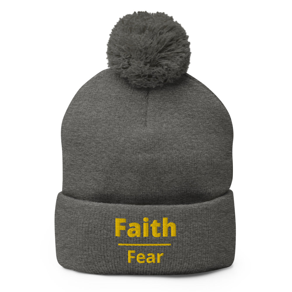 Faith Pom-Pom Beanie