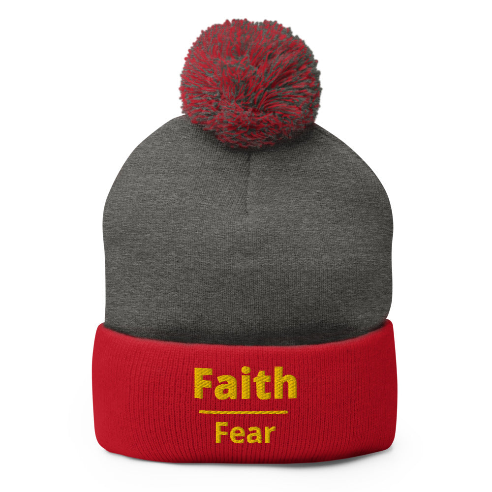 Faith Pom-Pom Beanie