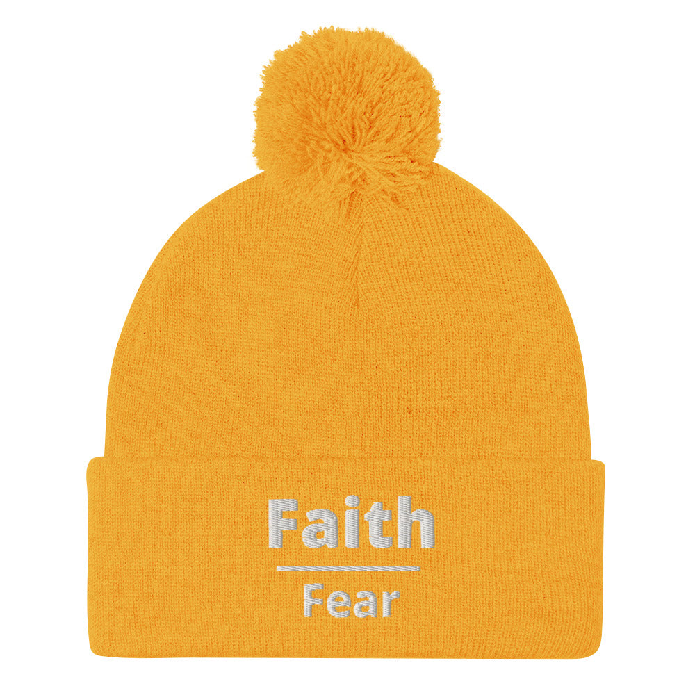 Faith Pom-Pom Beanie