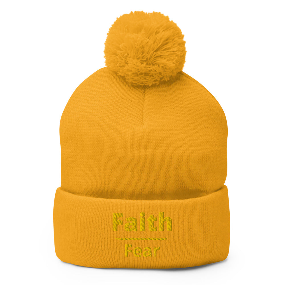 Faith Pom-Pom Beanie