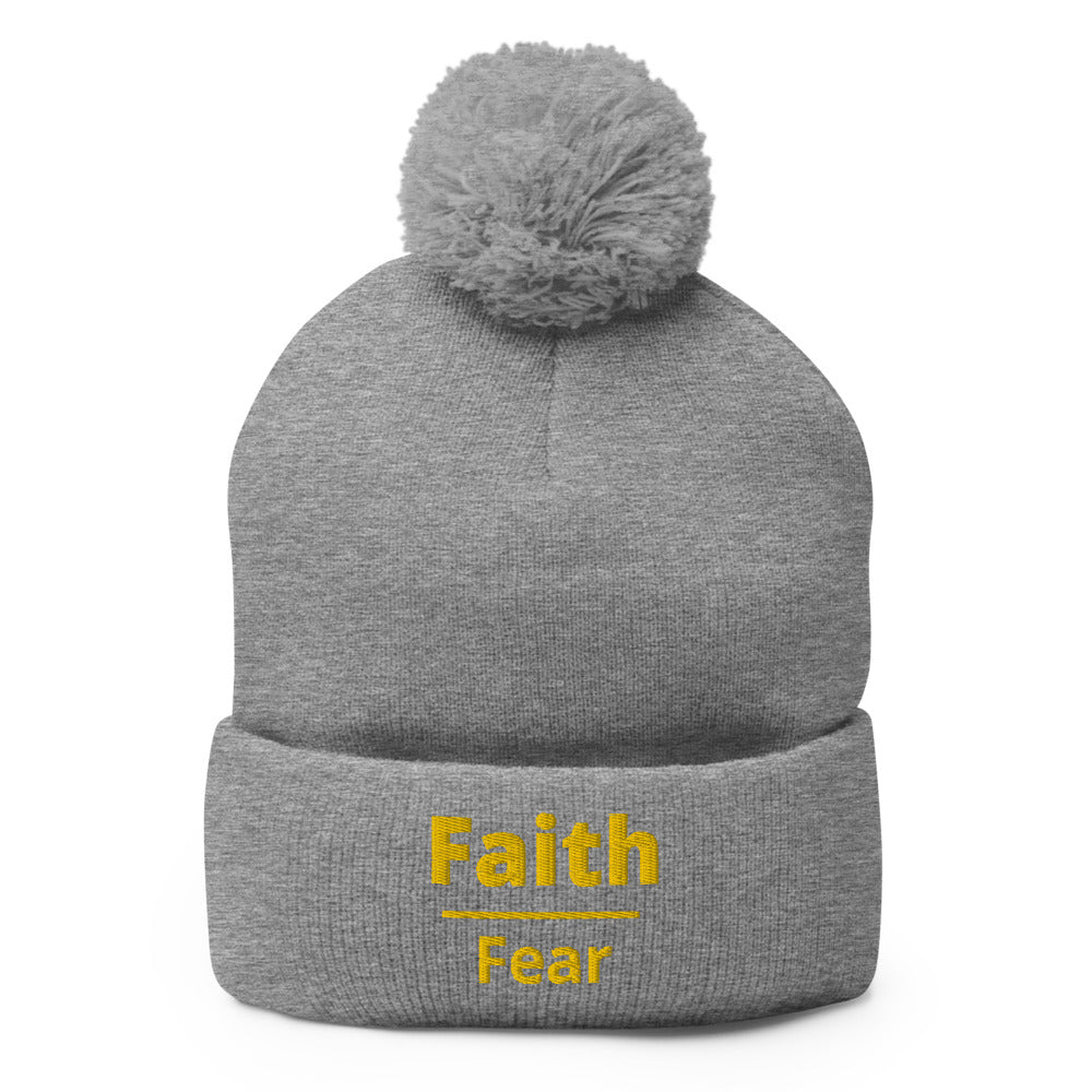Faith Pom-Pom Beanie