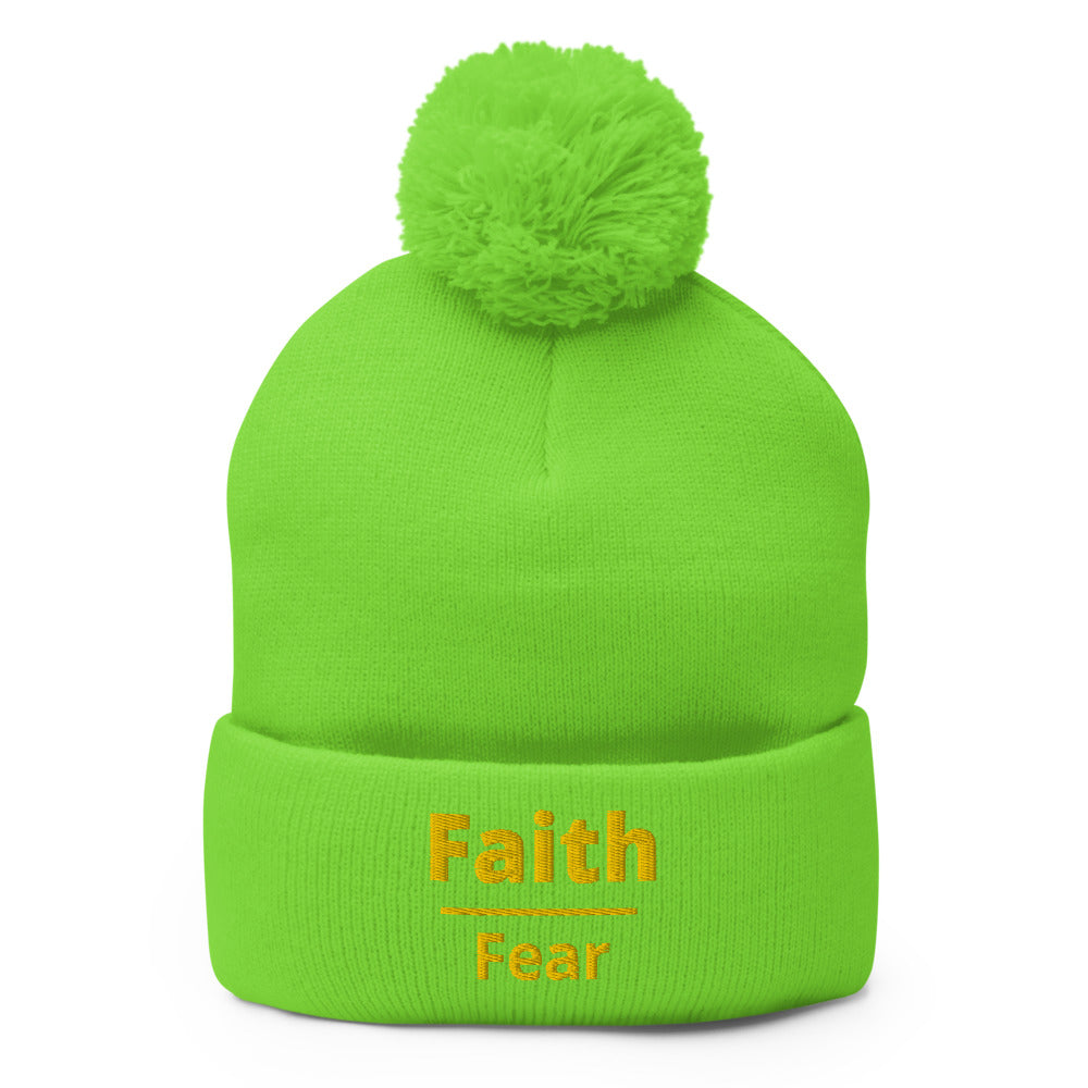 Faith Pom-Pom Beanie