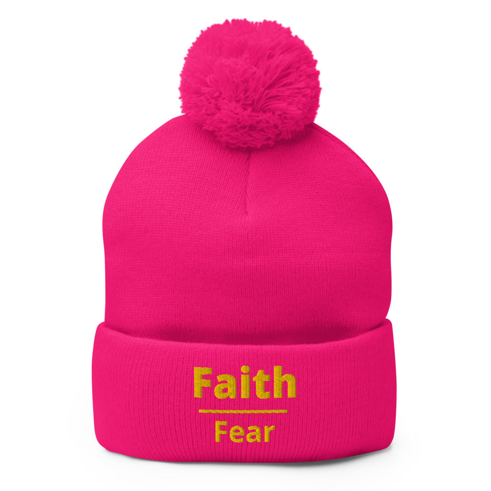Faith Pom-Pom Beanie