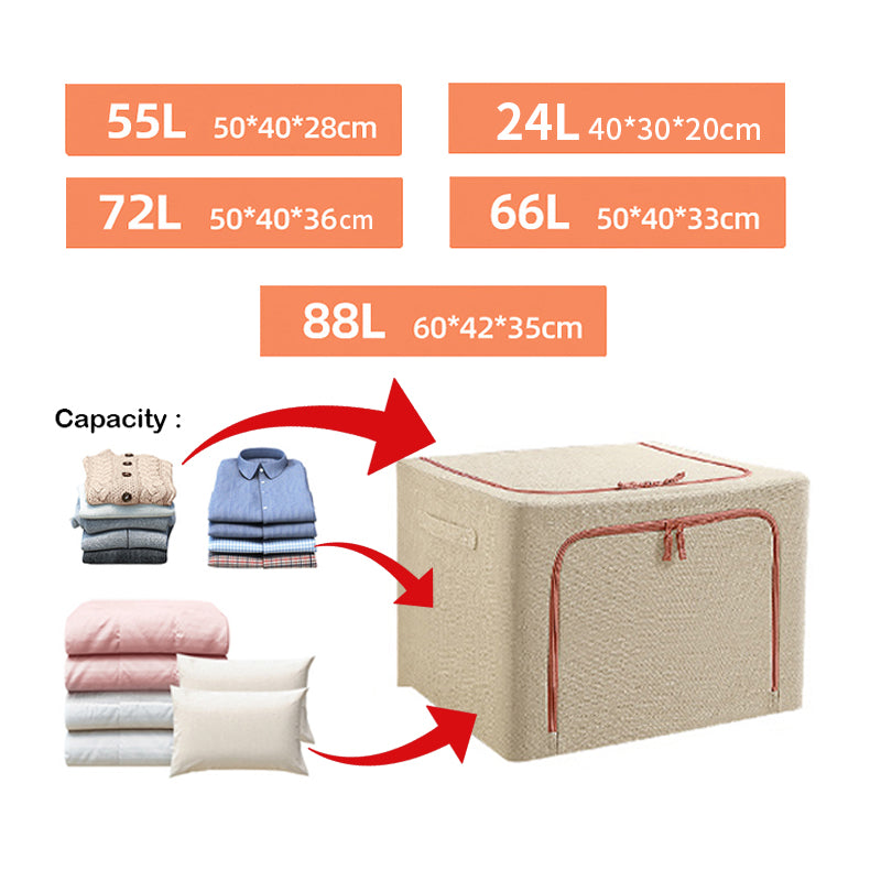 Foldable Fabric Storage Box