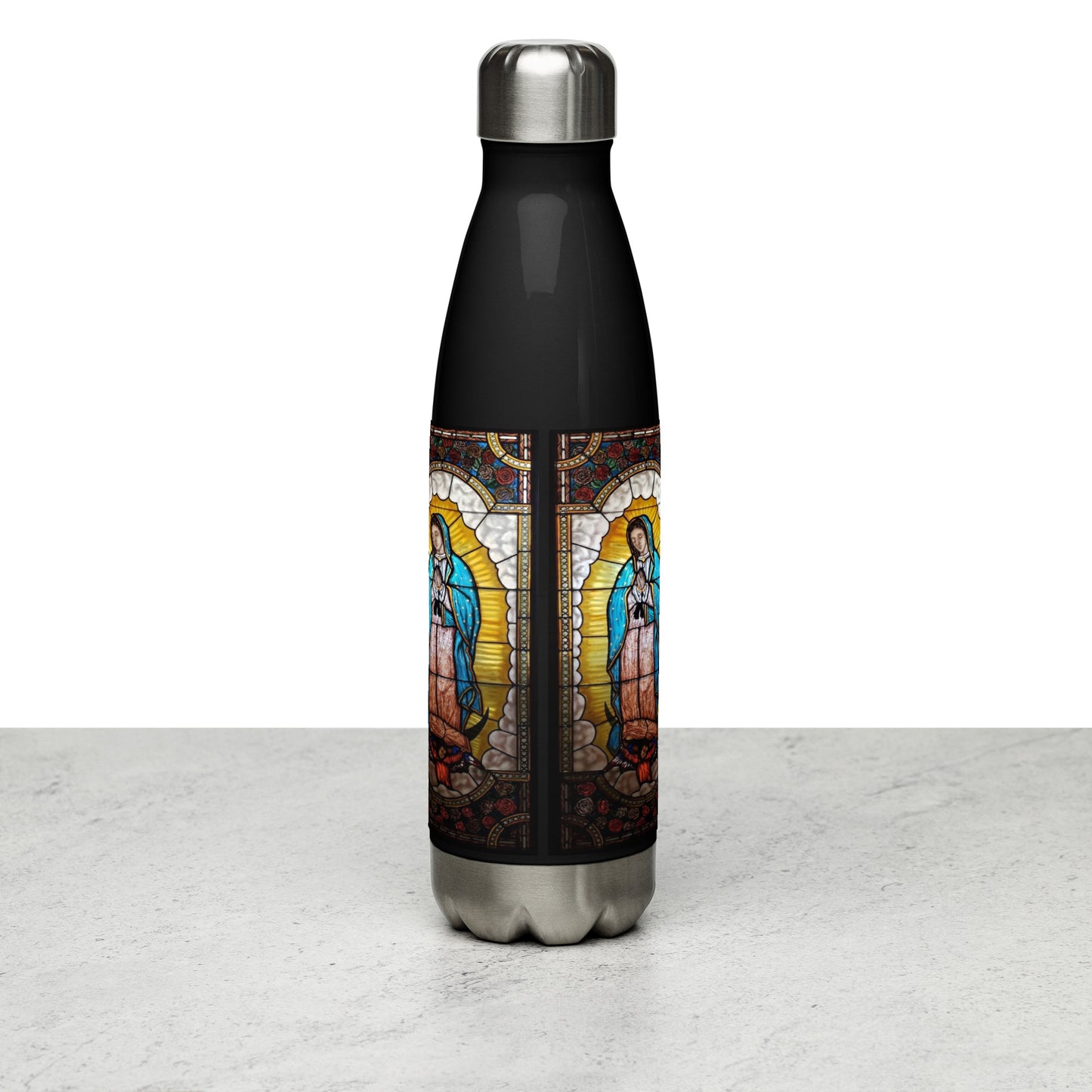 Our Lady of Guadalupe Water Bottle 17oz