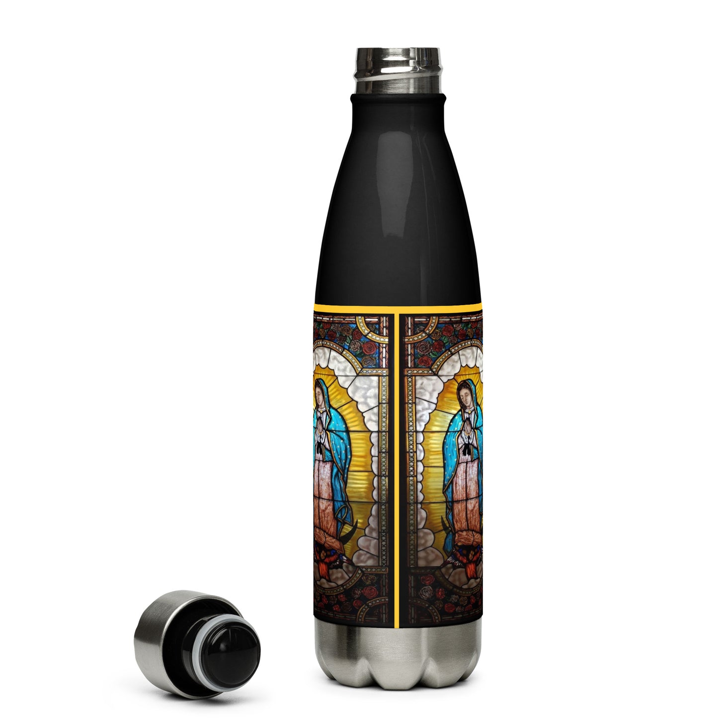 Our Lady of Guadalupe Stainless Steel Water Bottle 17oz