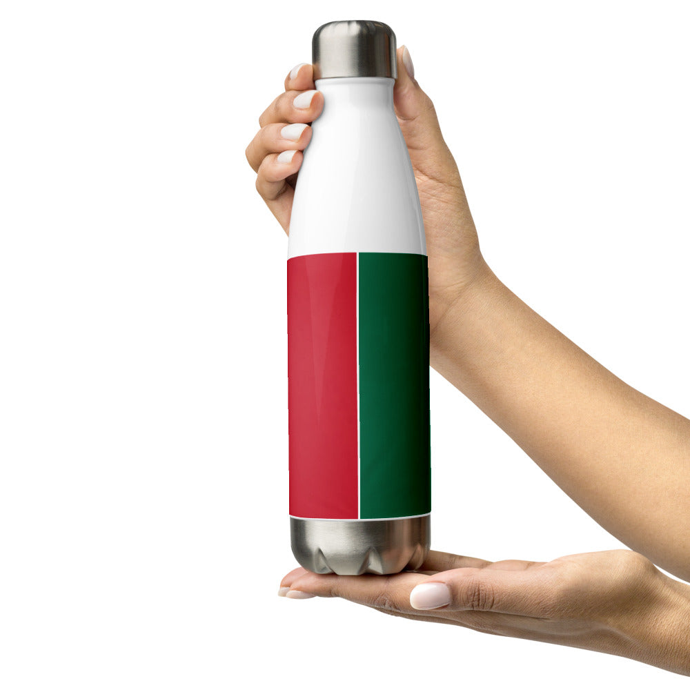 Mexican Flag Water Bottle 17oz
