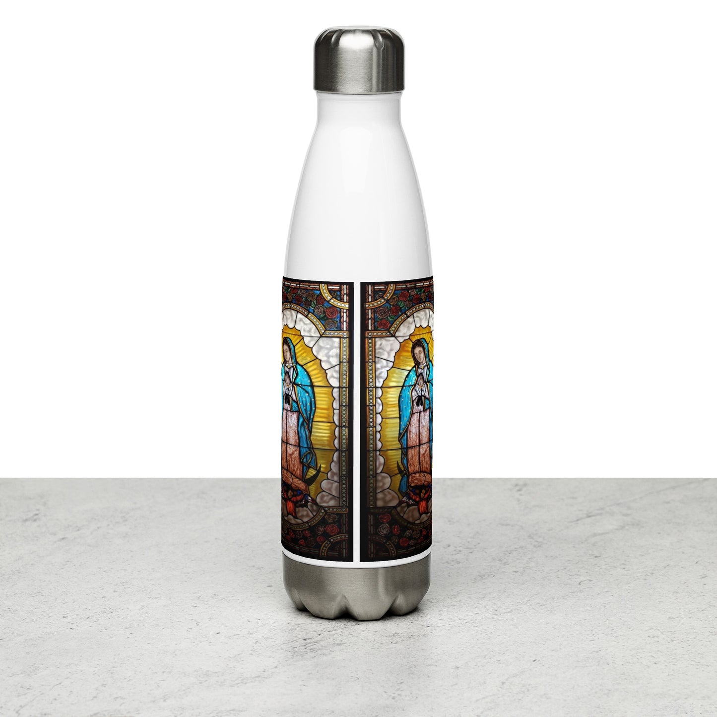 Our Lady of Guadalupe Water Bottle 17oz
