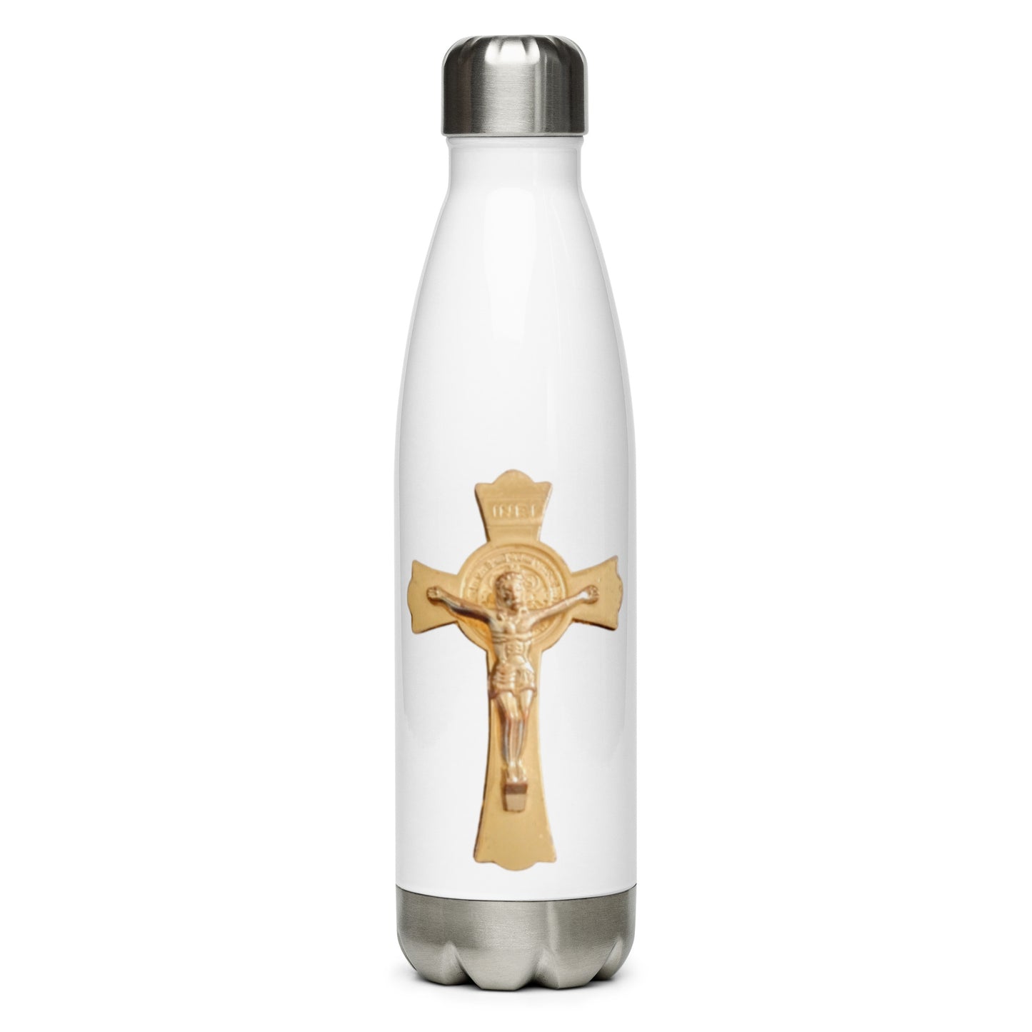 Crucifix Water Bottle 17oz