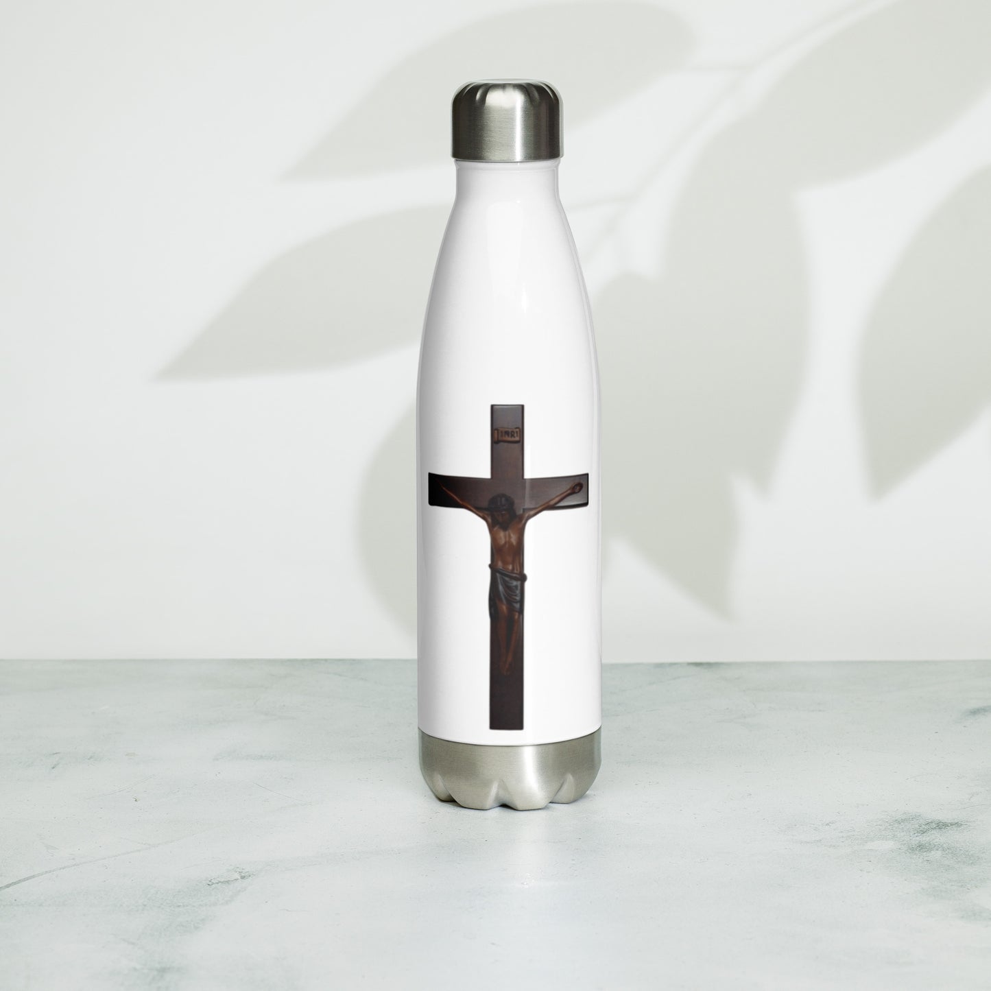 Crucifix Water Bottle 17oz