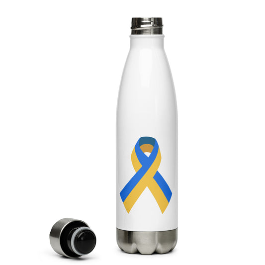 Ukrainian Ribbon Water Bottle 17oz
