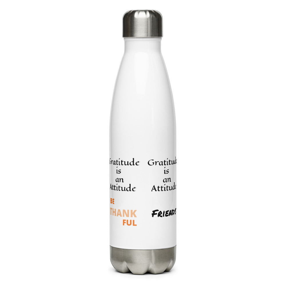 Gratitude Water Bottle 17oz
