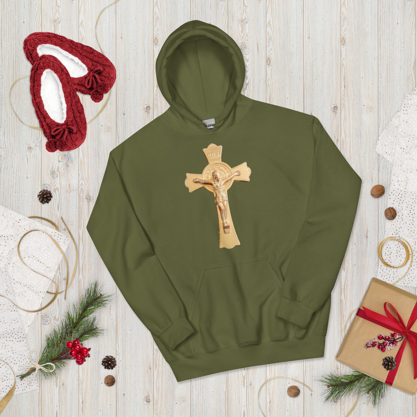 Crucifix Hoodie