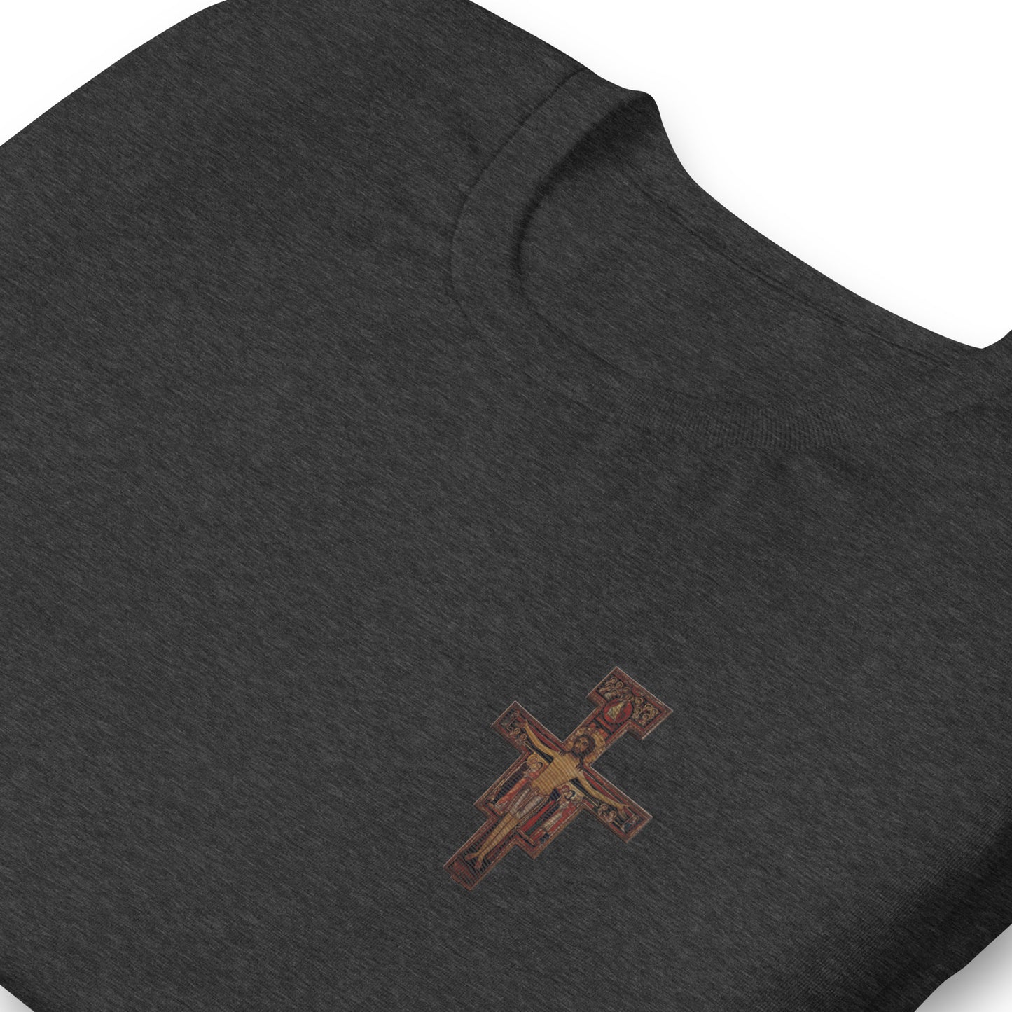 Embroidered Crucifix Shirt