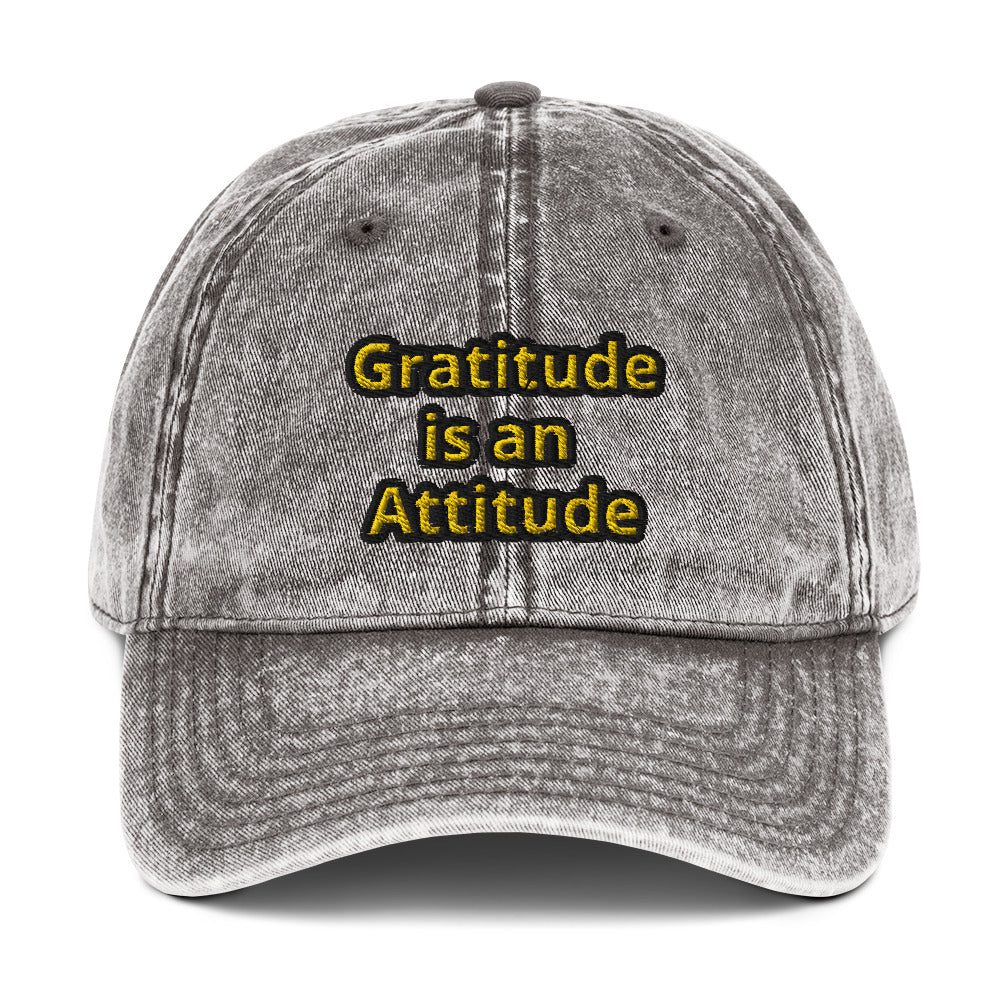 Gratitude Cotton Twill Cap