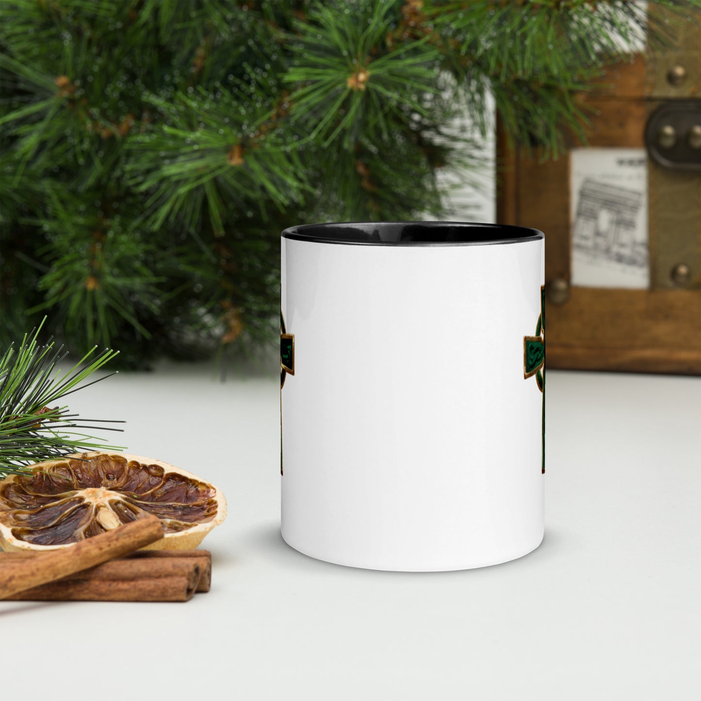 Cross Mug with Color Inside
