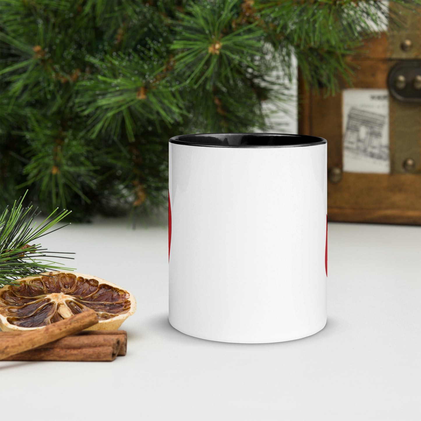 Flame Mug with Color Inside