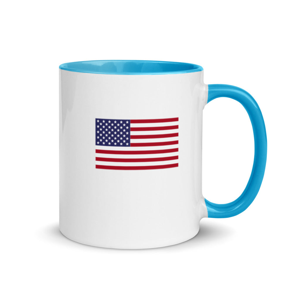 Patriotic Mug with Color Inside