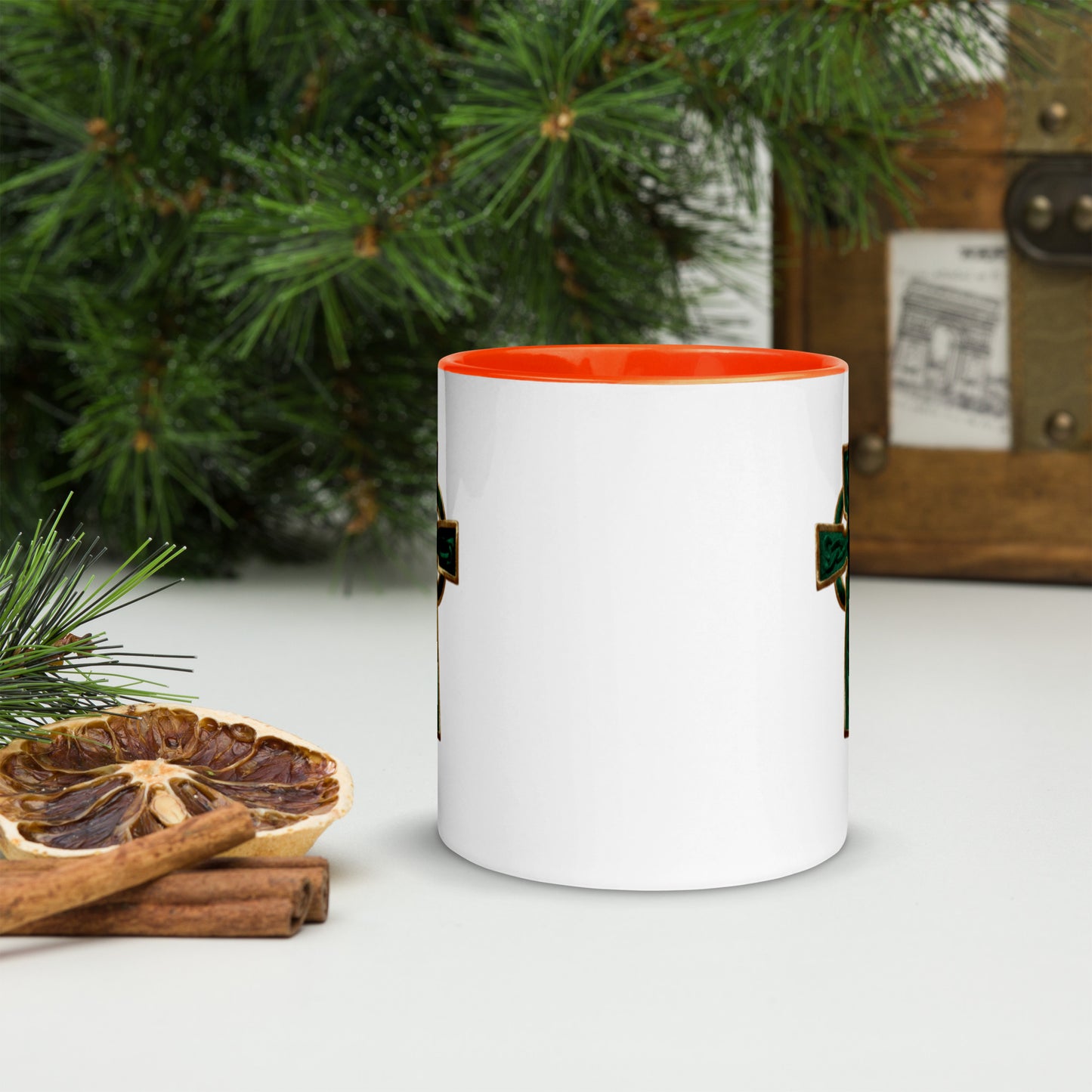 Cross Mug with Color Inside