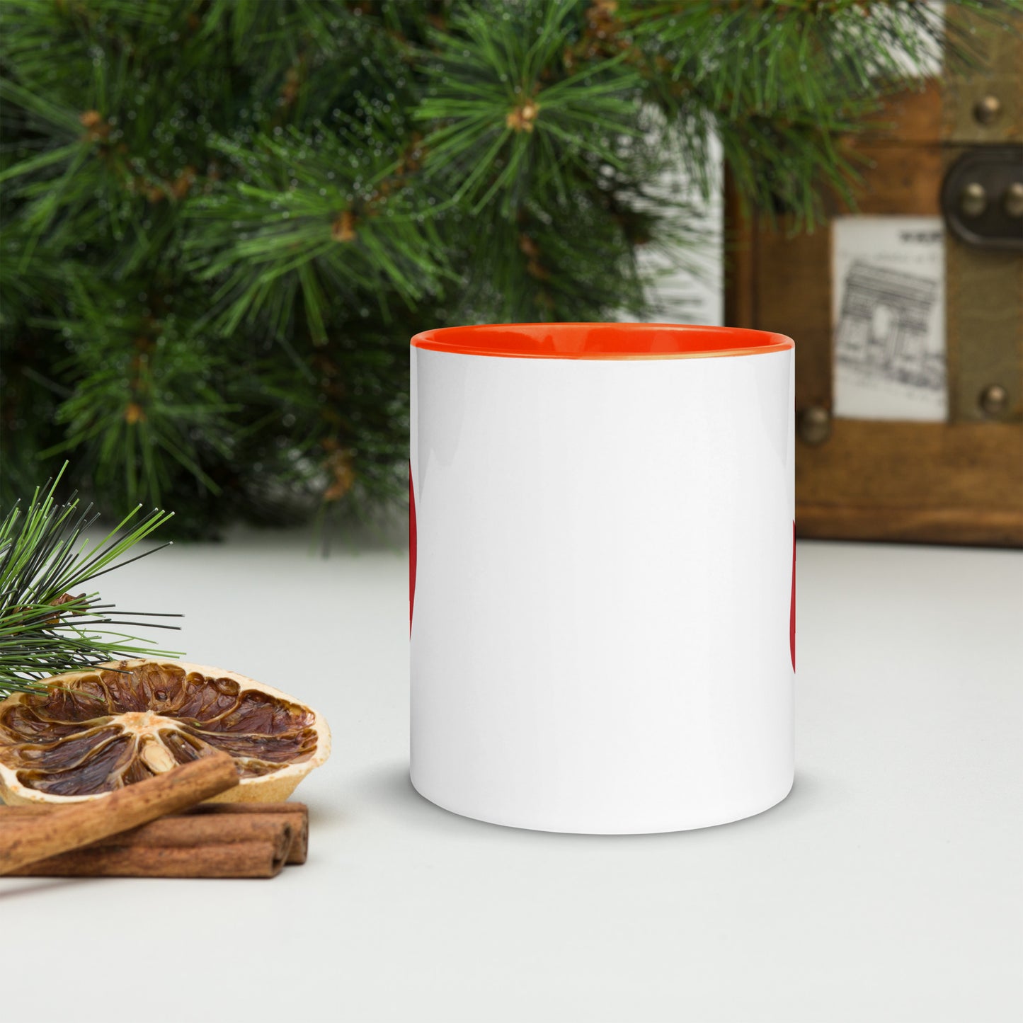 Flame Mug with Color Inside