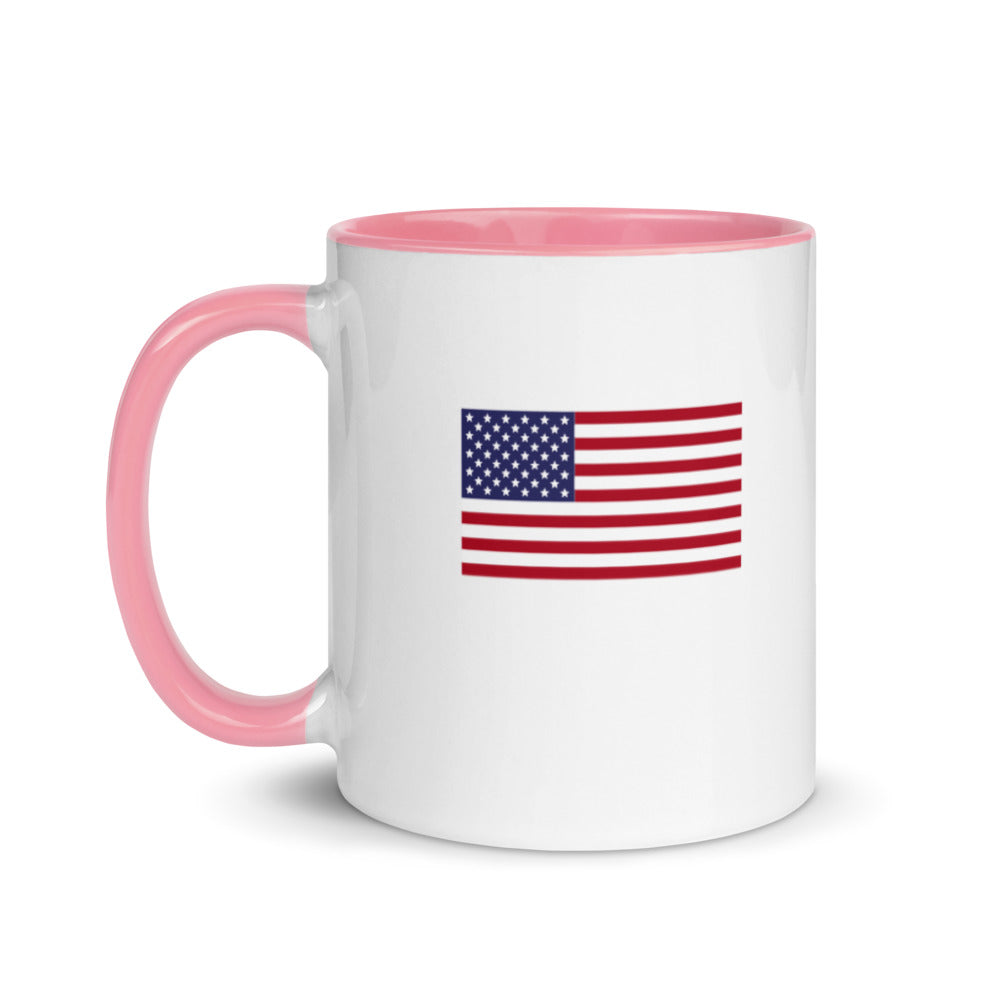 Patriotic Mug with Color Inside
