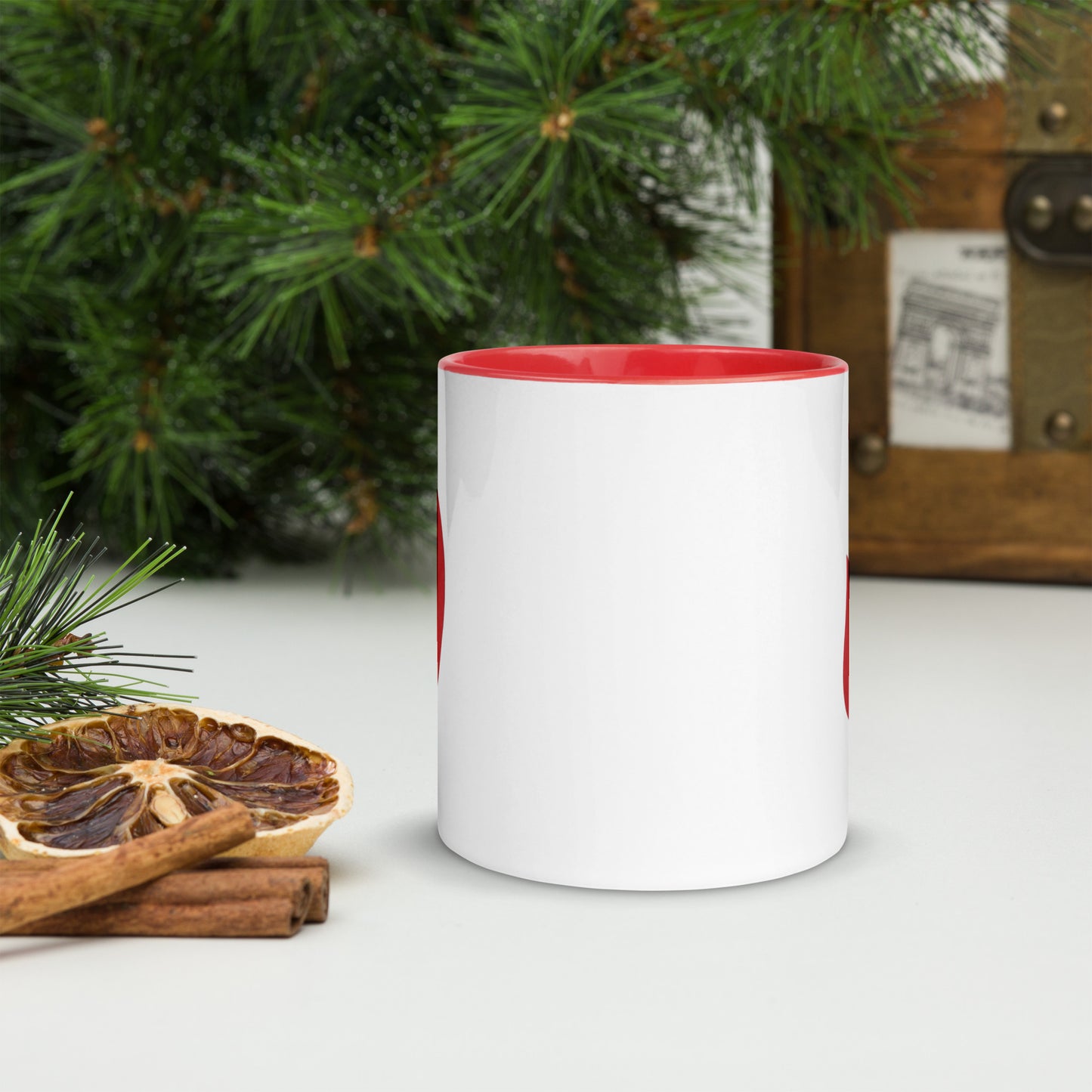 Flame Mug with Color Inside