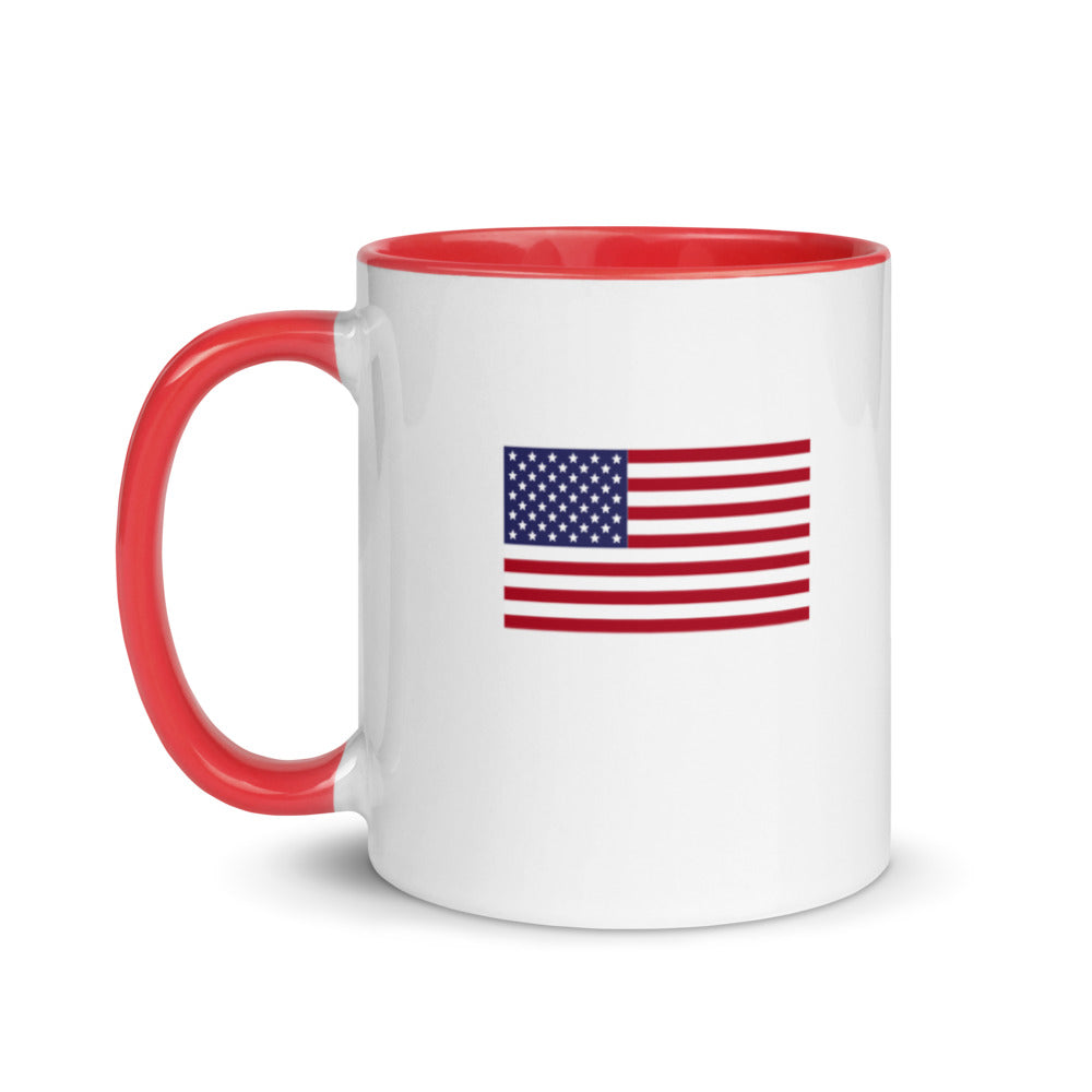 Patriotic Mug with Color Inside