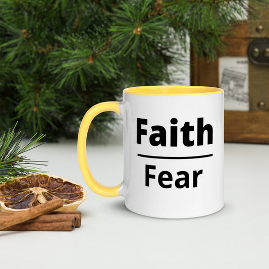 Faith Mug with Color Inside