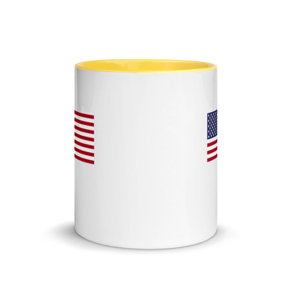 Patriotic Mug with Color Inside