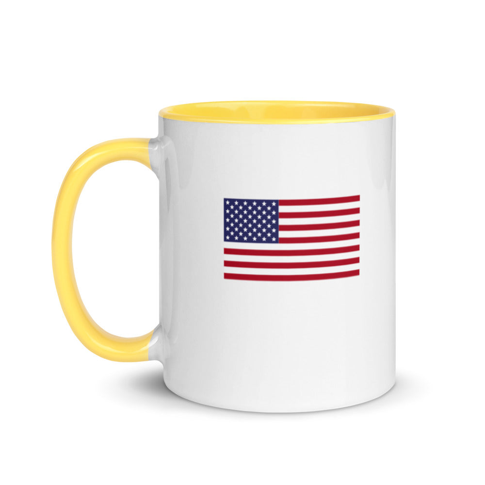 Patriotic Mug with Color Inside