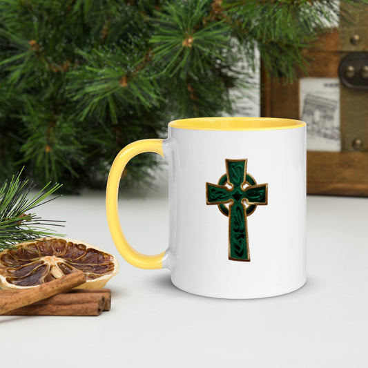 Cross Mug with Color Inside