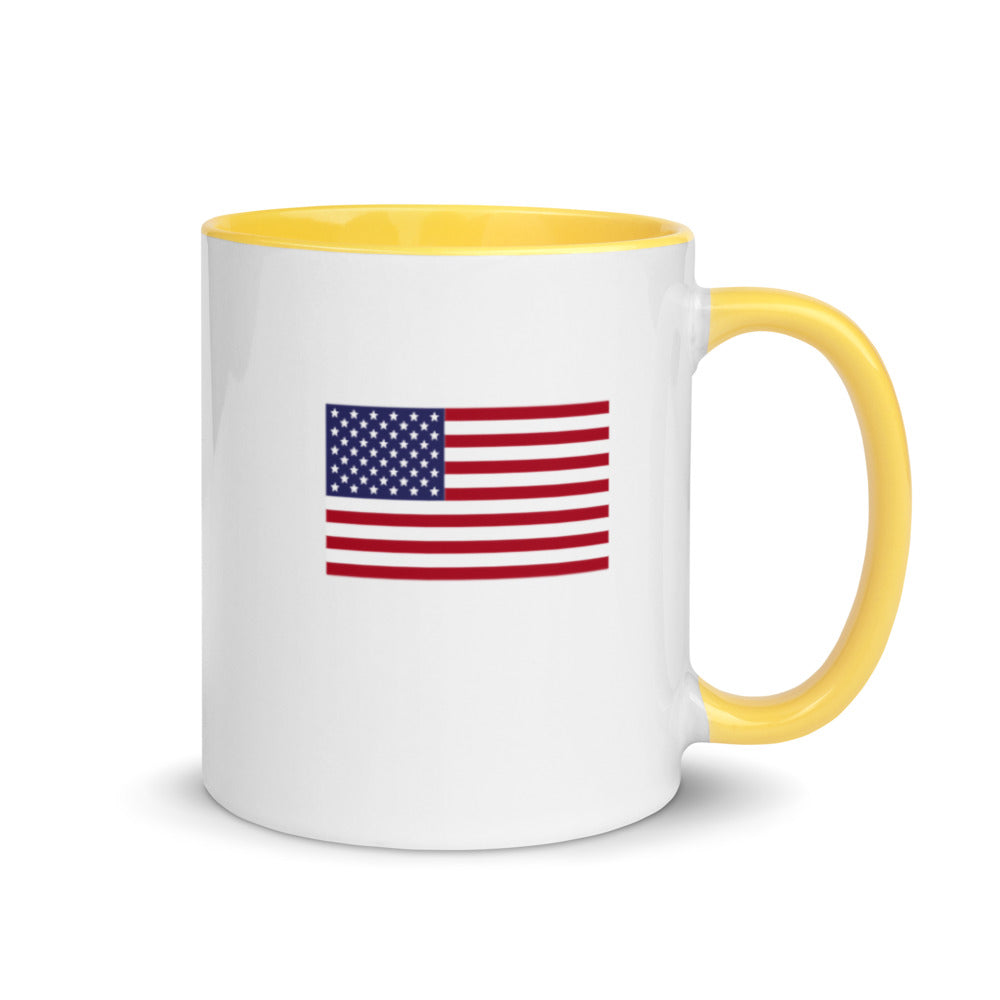 Patriotic Mug with Color Inside