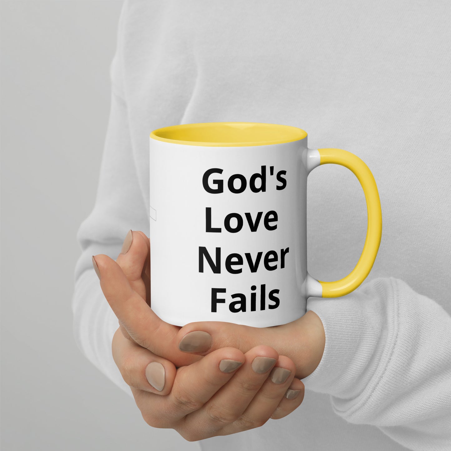 Love Mug with Color Inside