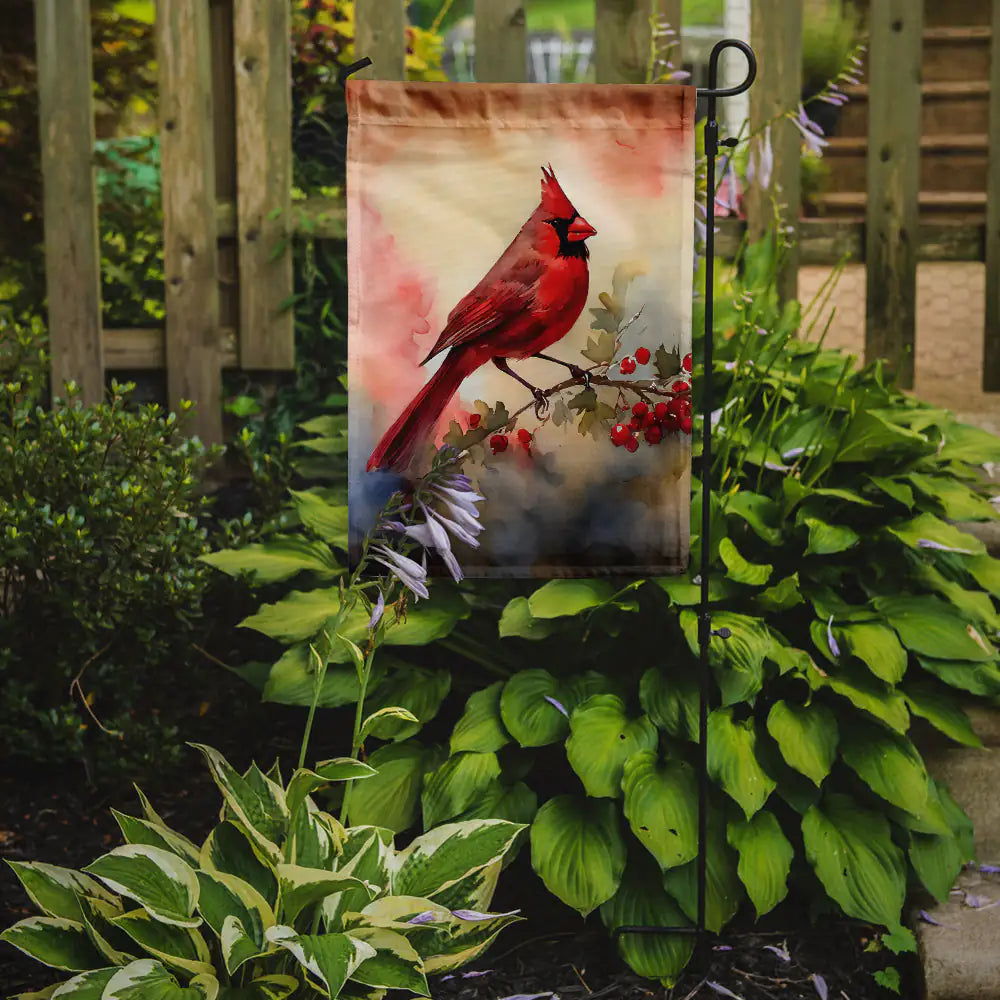 Cardinal Garden Flag