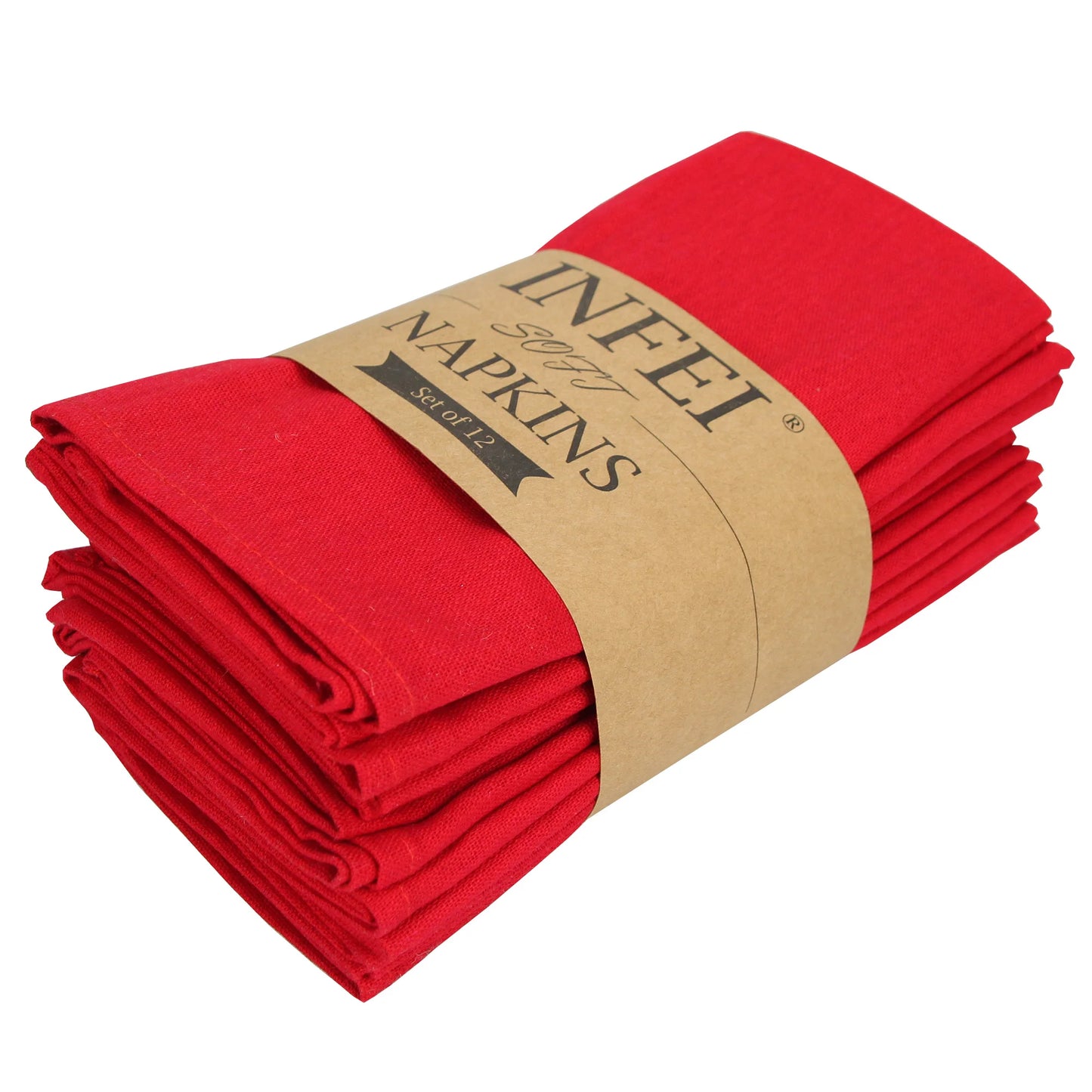 Cloth Napkins 15in x 15in - 12pk