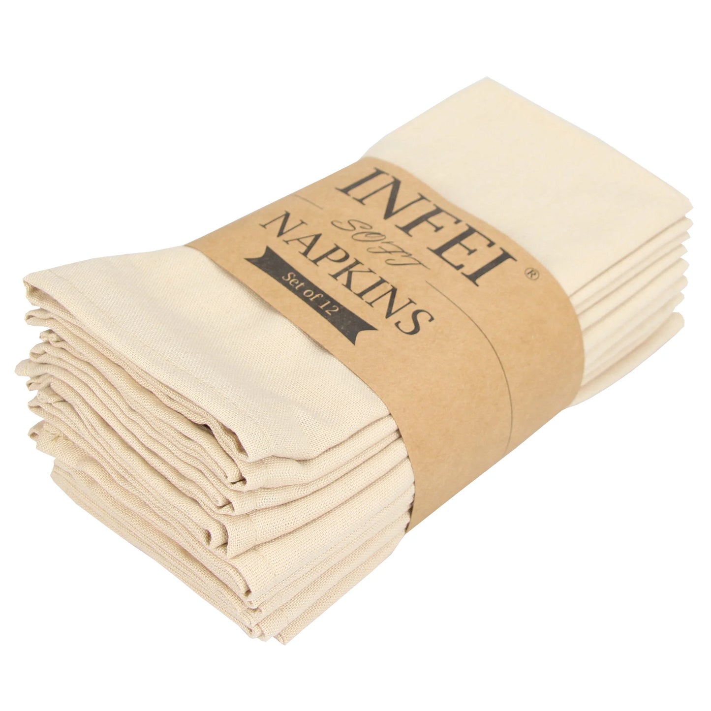 Cloth Napkins 15in x 15in - 12pk