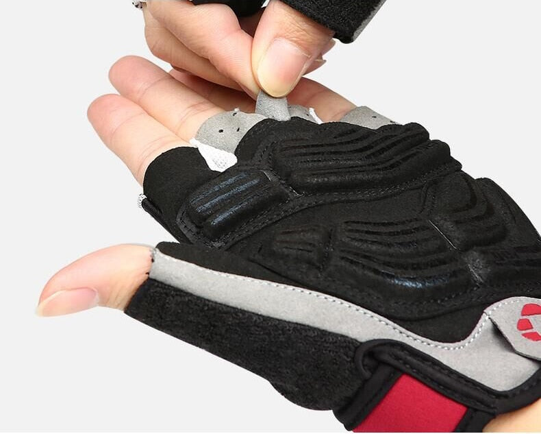 Half Finger GEL Pad Sport Gloves
