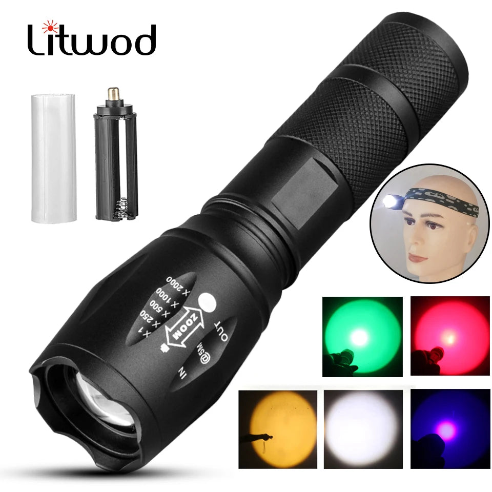 Waterproof LED Flashlight