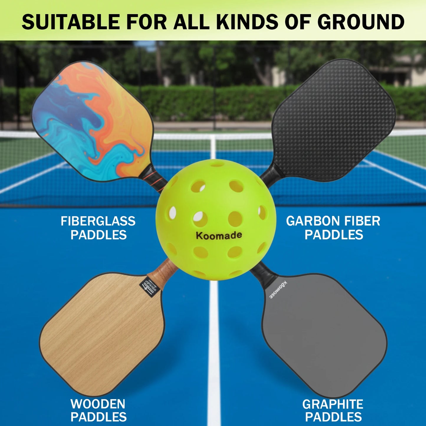 Pickleballs 8pk