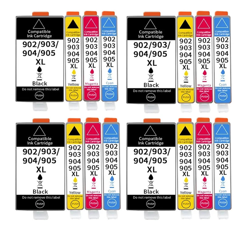 Remanufactured Ink Cartridge HP 902 903 904 905 XL